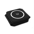 3 in 1 Foldable 15W Magnetic Wireless Charger Mat Pad for iPhone Apple Watch - Black